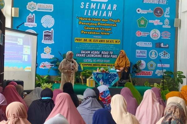 Soft Launching IIBS Imam Balqi Pare, Asupan Halal Thayyib Penunjang Generasi Unggul Beradab
