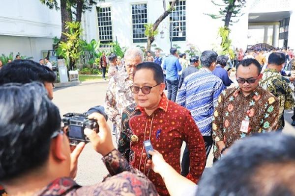 Rakornas Pengendalian Infalsi Dengan Presiden, TPID Jatim Berhasil Kendalikan Inflasi Sesuai Target